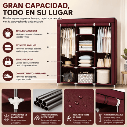 Closet  Organizador: El Fin del Desorden en Tu Pieza
