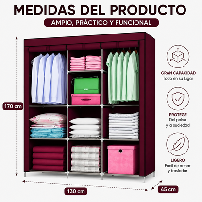 Closet  Organizador: El Fin del Desorden en Tu Pieza
