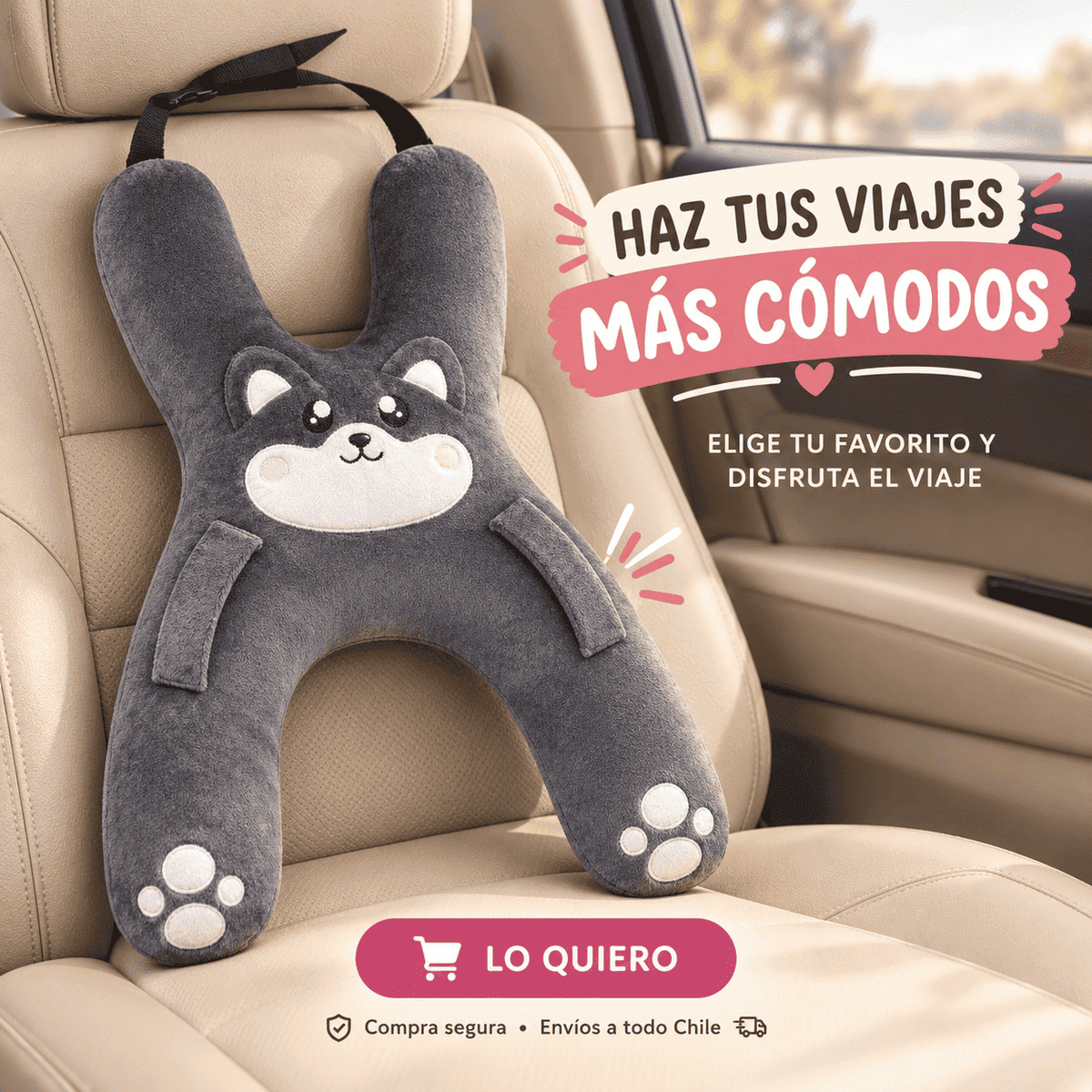 Almohada Cervical para Niños.