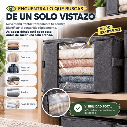 Pack organizador X3-Recupera el espacio de tu clóset