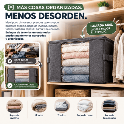Pack organizador X3-Recupera el espacio de tu clóset