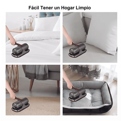 Aspiradora UV 3 en 1 - Elimina Polvo, Ácaros y Pelos en Minutos.