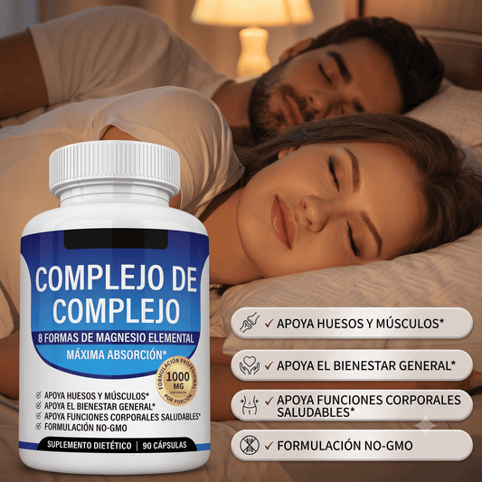 Magnesio Complex 8 Formas – Más energía y mejor descanso