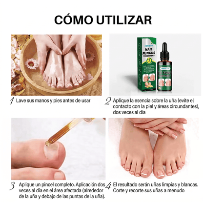 Serum de Jengibre para Uñas Sanas Fuertes.