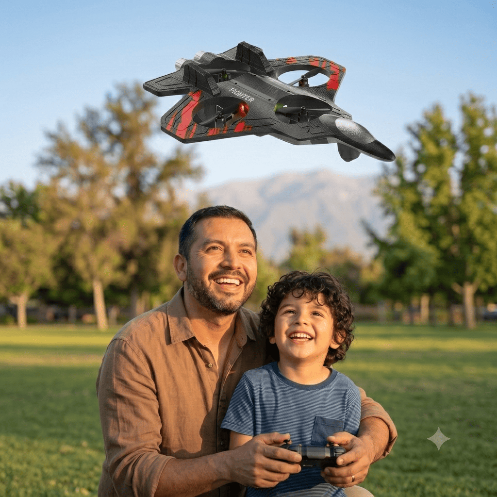 Avión Teledirigido Para Niños - Recargable y Fácil de Volar