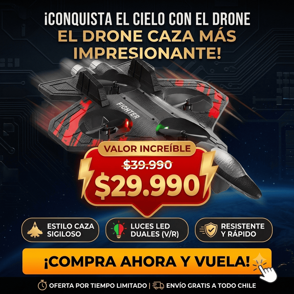 Avión Teledirigido Para Niños - Recargable y Fácil de Volar