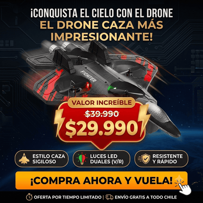 Avión Teledirigido Para Niños - Recargable y Fácil de Volar